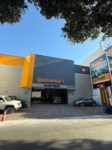 Fachada da Chaim Pneus em Cataguases